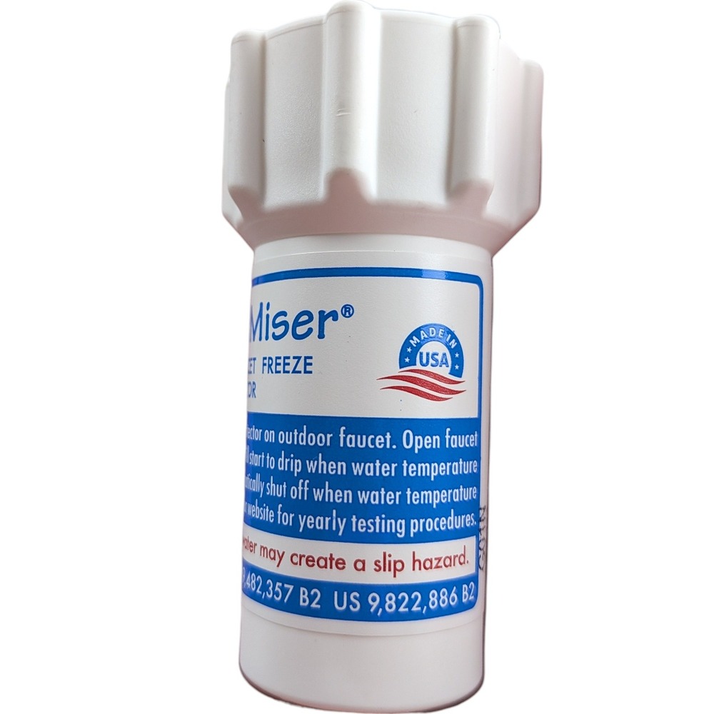 New The Freeze Miser 2 Pack Outdoor Faucet Freeze‎ Protection